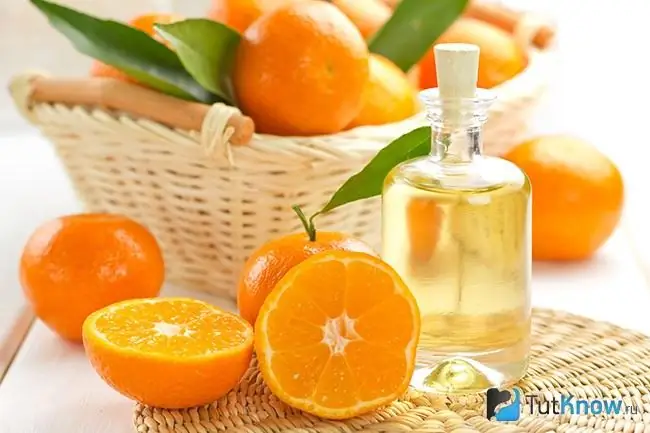 Aceite de naranja para la celulitis