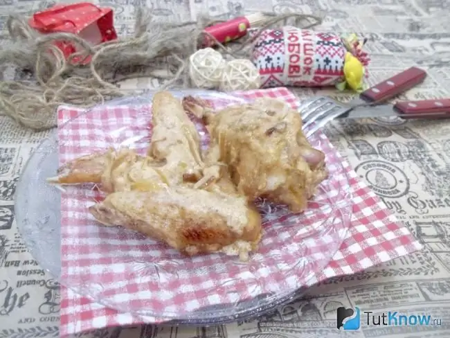 Pollo cabardino pronto con panna acida