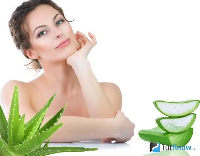 Aloe vera for face