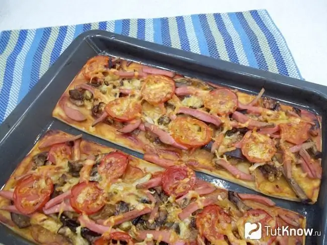 Pieczona pizza